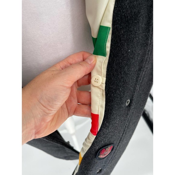 Pendleton Black Coat with Multicolor Lining - Picture 12 of 15